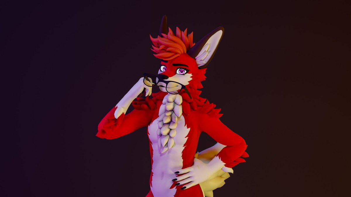 Otro Render pero sin ropa, y sin pene lastimosamente 😢