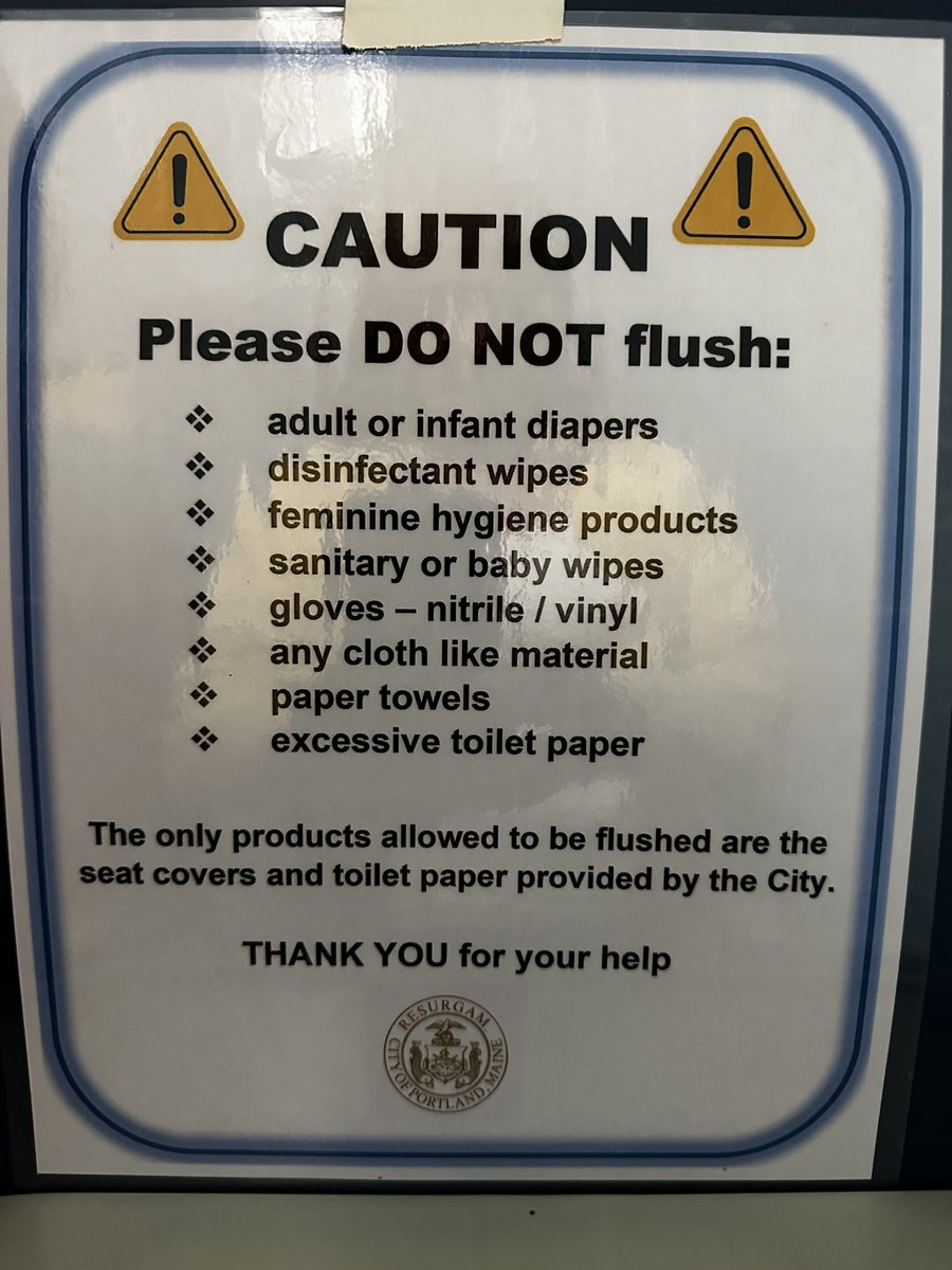 LadyKK48's tweet photo. @SarahMillican75 at the Portland show now and wondering who decides what’s excessive and what do we do with it if we can’t flush it? #inquiringminds https://t.co/x9N8Uz4Te4