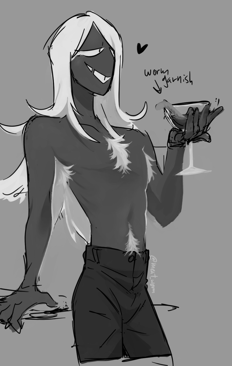 meat_worm's tweet photo. some sketches i did while on call w/ tine #deltarunespoilers #deltaruined https://t.co/8b8O9rPhv5