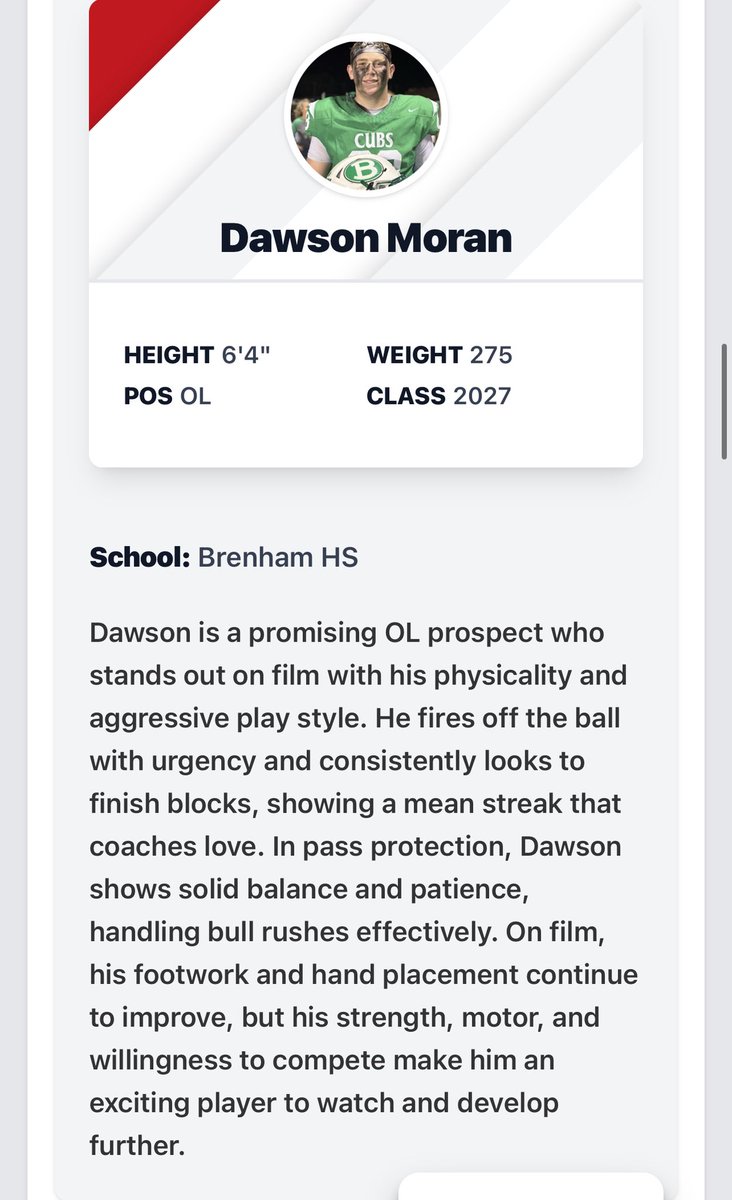 Grateful for the review from Prep RedZone!