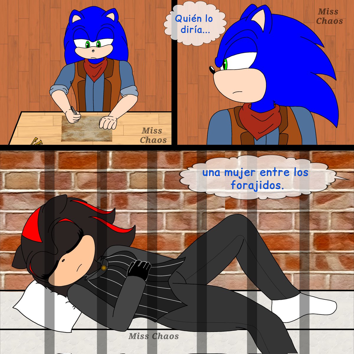 MissChaos172002's tweet image. Amor en el desierto ❤️🔥 Parte 2
#Amor_en_el_desierto
#Miss_chaos17
#sonadow
#shadonic
#sonicthehedgehog
#shadowthehedgehog