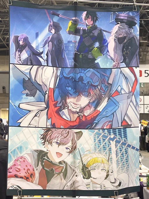 こちらの布ポスター目印です!🙋 