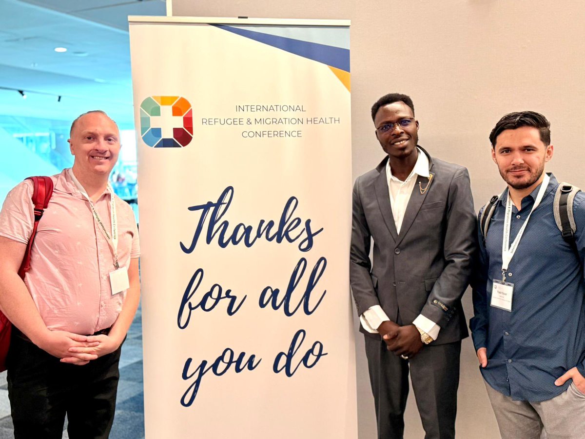 So grateful to be attending my first Society of Refugee Healthcare Providers Conference in Halifax, NS🍁

Lots of inspiring talks &amp; discussions on refugees &amp; migrants. Excited about the outcomes of all the talks

Good to see so many inspiring people mentors, friends, &amp; colleagues