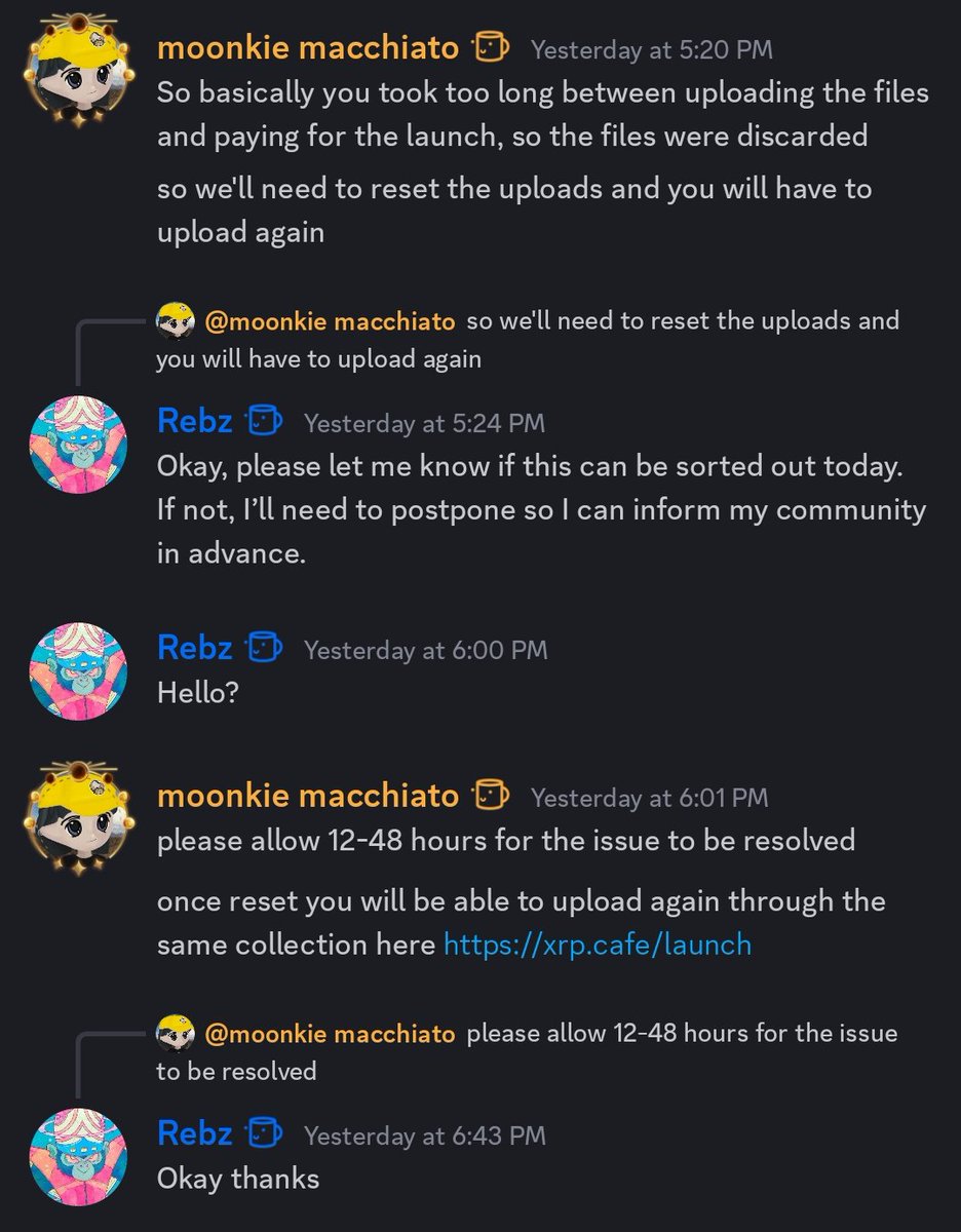 XrpGoose (@goosepgc) on Twitter photo IMPORTANT UPDATE:
Hey Goose fam, we hate to announce but the goslings free mint is postponed due to some technical issues with <a href="/xrpcafe/">xrp.cafe ☕</a>. We’re working on a solution and will keep you updated. Thanks for your patience and support.
#XRPArmy #XRPCommunity IMPORTANT UPDATE:
Hey Goose fam, we hate to announce but the goslings free mint is postponed due to some technical issues with <a href="/xrpcafe/">xrp.cafe ☕</a>. We’re working on a solution and will keep you updated. Thanks for your patience and support.
#XRPArmy #XRPCommunity