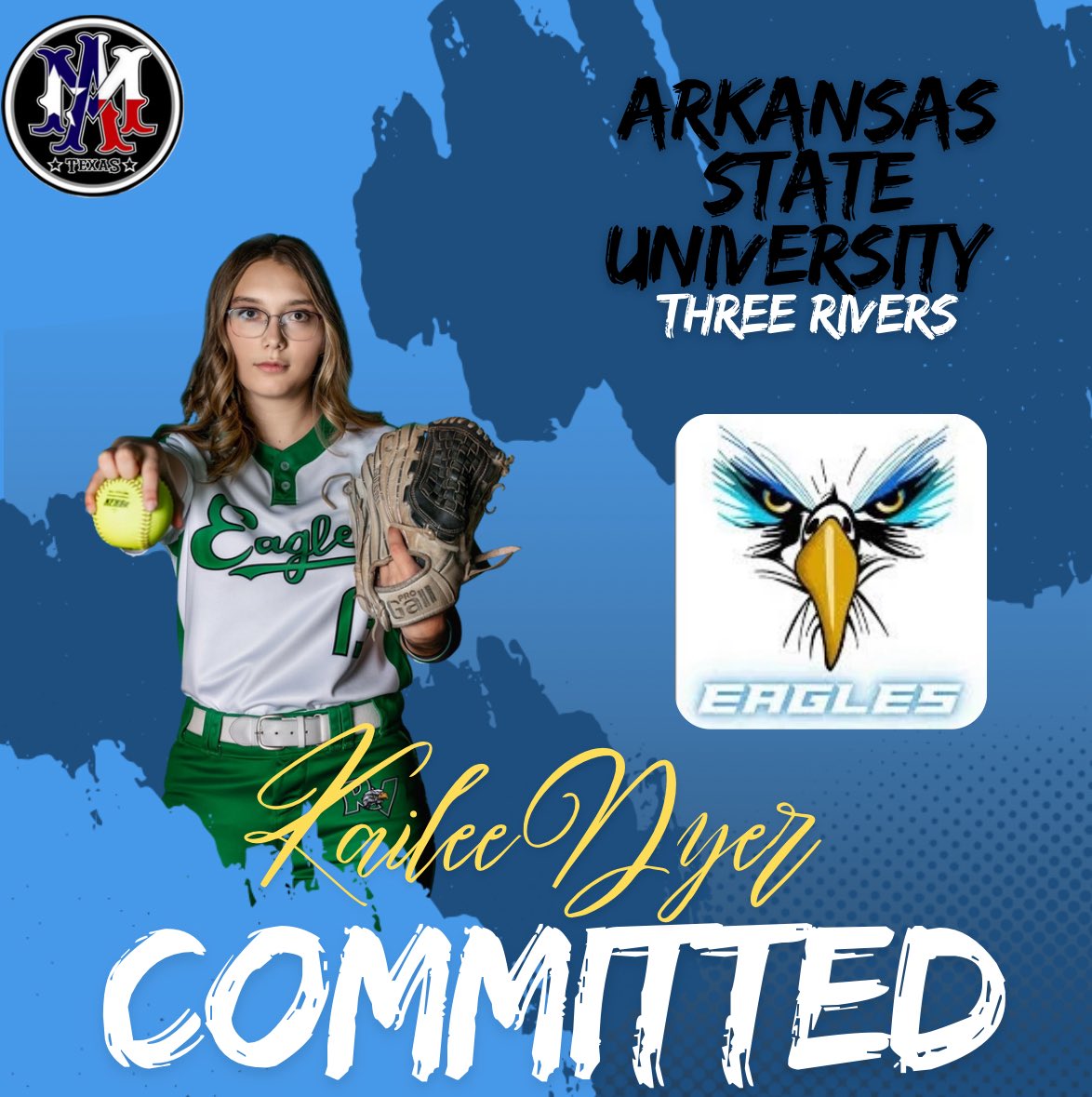 🚨Commitment Alert🚨

🎉🎉Huge Congratulations to our #22 Kailee Dyer on her commitment to Arkansas State University-Three Rivers. We are so very proud of you!!