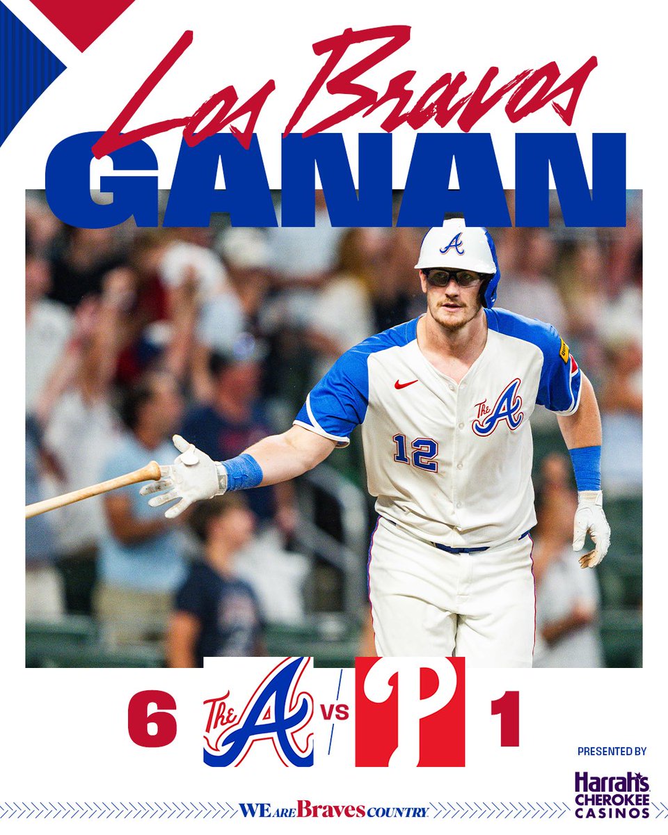 ¡Triunfo en casa! 🏟️🔥

#BravesCountry