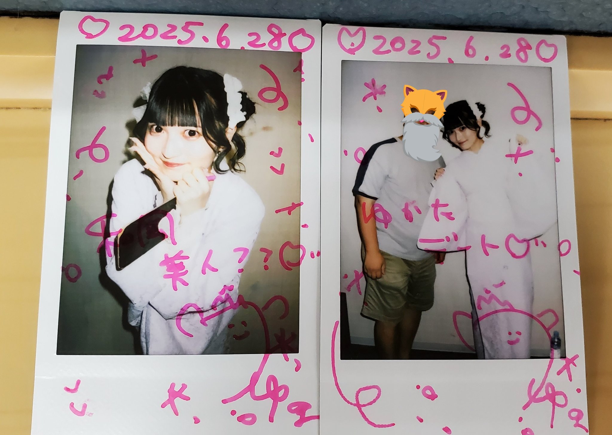 ベアードアードつばきくん タキシードチェキ5枚セット サイン