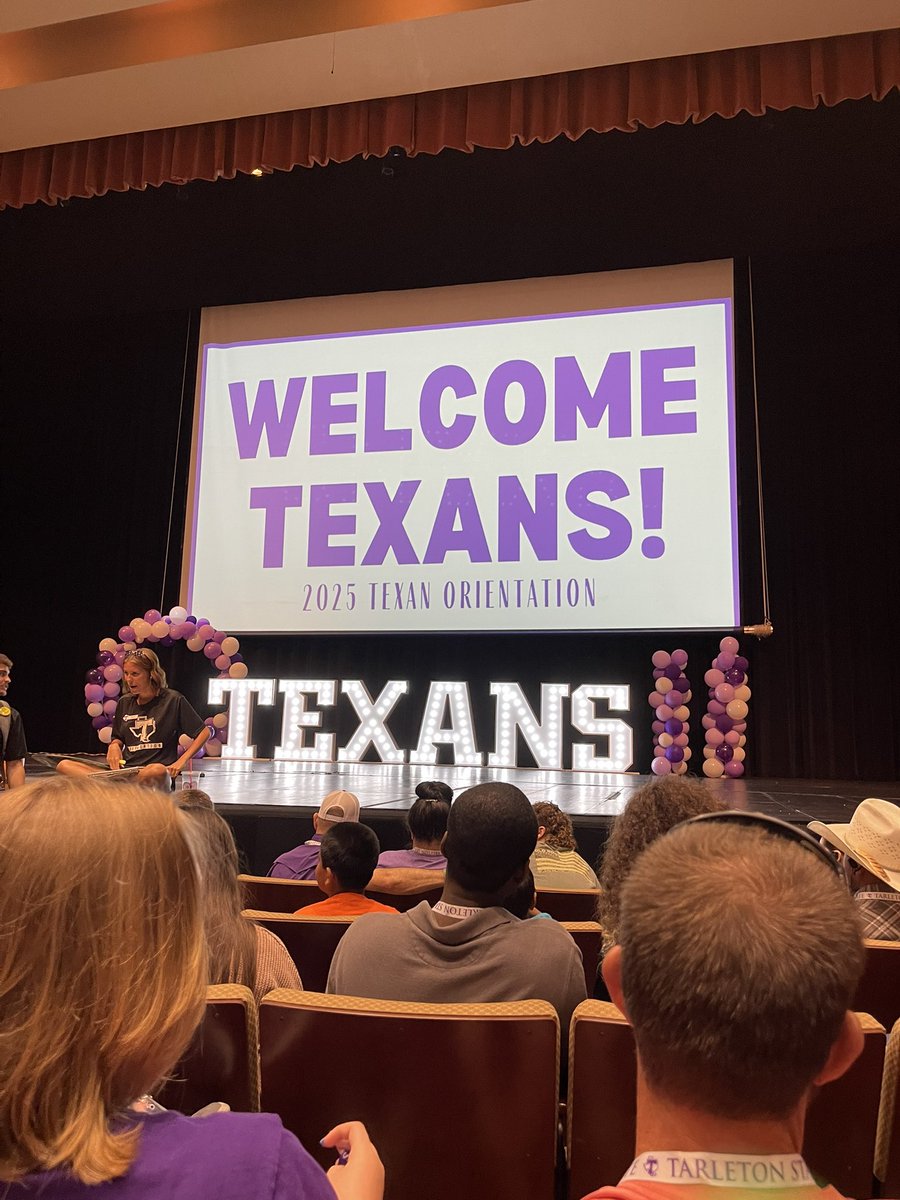 Officially a College Student!!! Way to Go Em!!! We love you so much and can’t wait to see what you’ll accomplish at Tarleton!!! Class of 2029 and future Agriculture Teacher :) #RollTexans #GoStateGo #BleedPurple