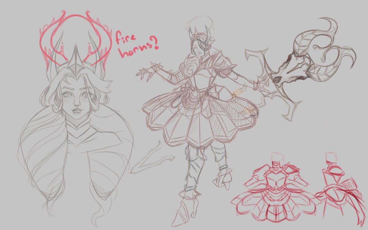BunnyDoThat's tweet image. Some gwen concept art i did for a Risen Goddess Queen gwen, i know its silly, but i throught it would be a awsome skin for her to bring power and grace.
Tell me what you think in the comments.