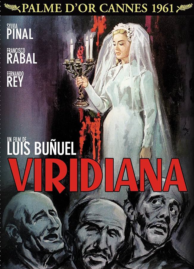 EmmanuelCS_'s tweet image. Qué obra maestra es Viridiana. Para mí está a la altura de las mejores películas de Hitchcock o Bergman.
