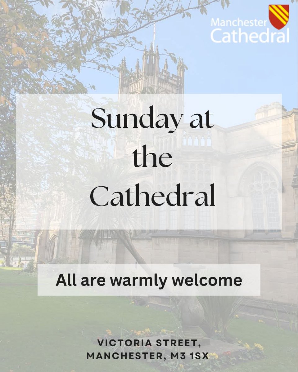 Manchester Cathedral tweet media