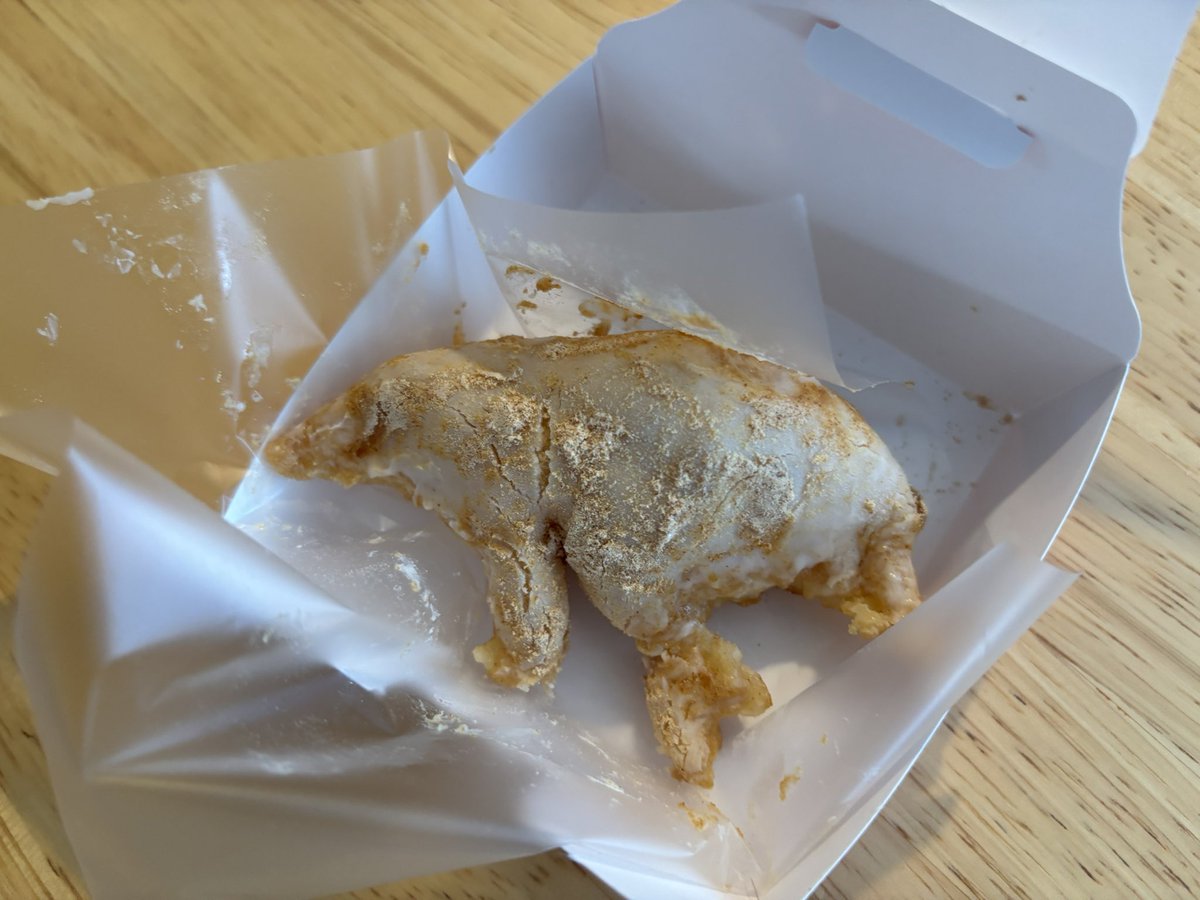 もっちゅりん食べたら豚の死骸みたいになった