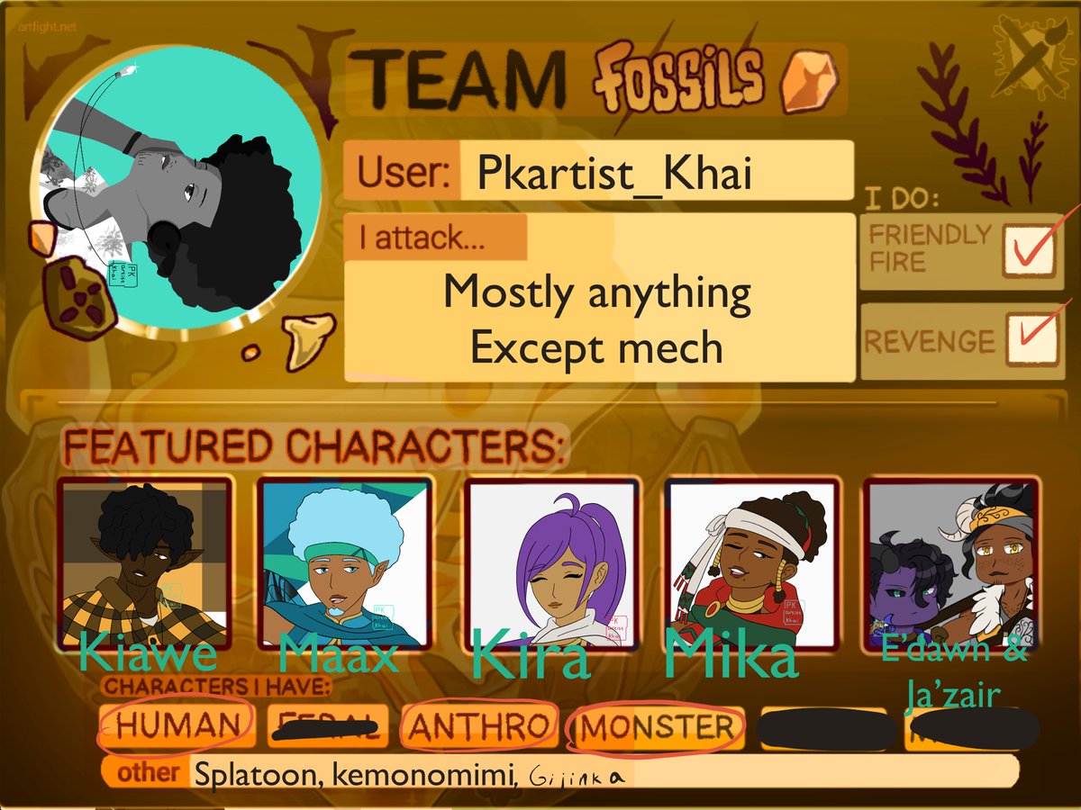 #artfight2025 #artfight WOOOOO #artfightteamfossils FOR THE WIN