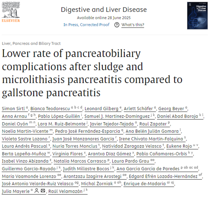 We are delighted 🙂 to share our latest article on relapses in acute pancreatitis according to the type of cholelithiasis 🔥⤵️ 
sciencedirect.com/science/articl…