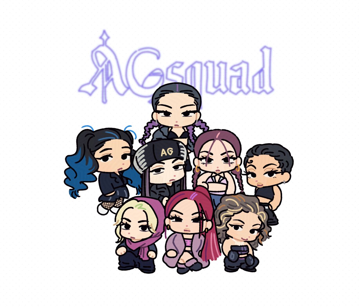 100bbam's tweet image. 에이지스쿼드 단체  🦘
#WSWF #AGSQUAD