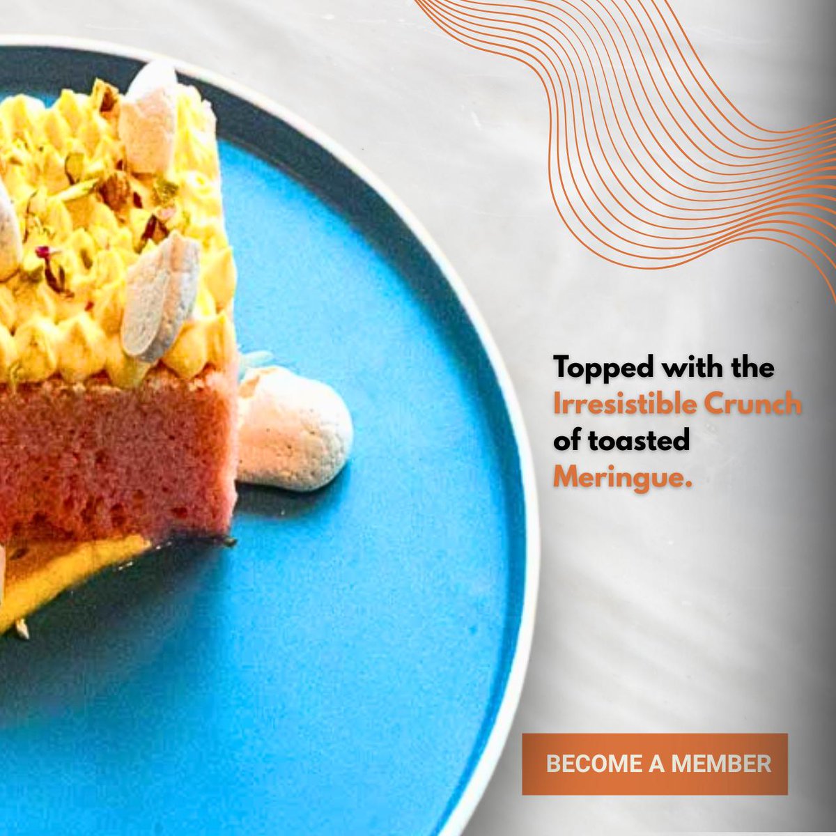 Sunday Spotlight 
This week’s dessert is a stunning harmony of flavor and flair — light, luscious, and plated to perfection. A feast for the eyes and soul.