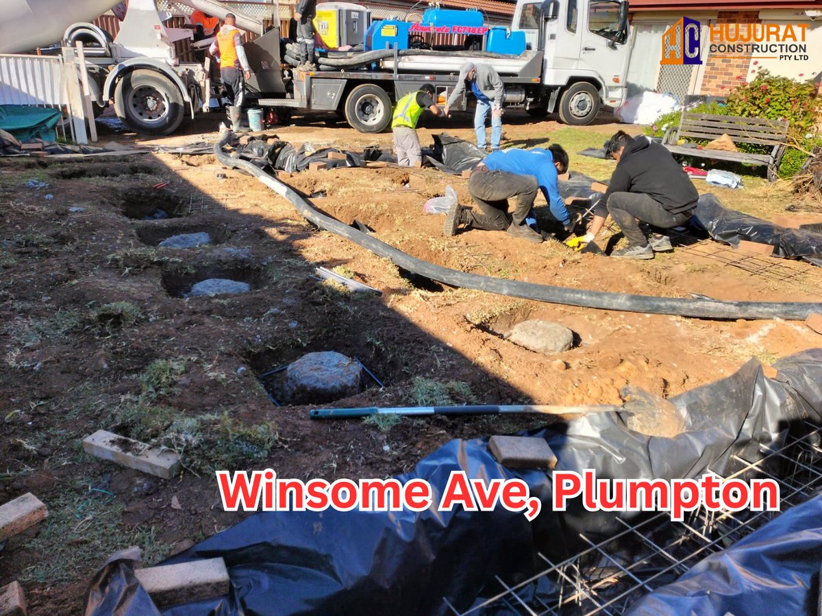 HujuratEng's tweet photo. Winsome Ave, Plumpton
Excavation
Foundation trenching
Team effort continues daily
Hujurat Construction Pty Ltd
π 0405 098 471 | π https://t.co/lOOvtRbooY
#ConstructionUpdate #SiteProgress #Excavation #FoundationWork #PlumptonProject #HujuratConstruction #SydneyBuilders https://t.co/RG1VjaqKgK