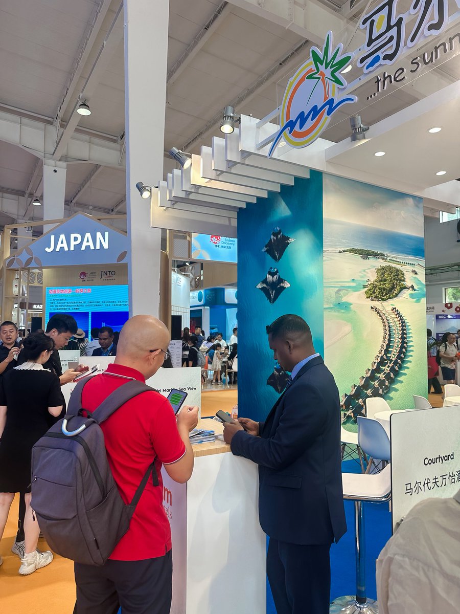 Last day at BITE 2025 and we are having an amazing time, solidifying relationships and showcasing the Maldives' unique offerings to the Chinese market.