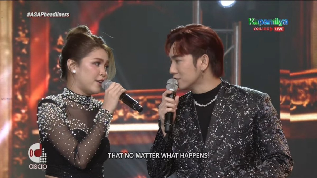 MrLeiho's tweet photo. Asap Champions JM Yosures Khimo Lyka Estrella Carmelle Reiven Umali JM dela Cerna Marielle Montellano with Mr Jed Madela.

Voice Performances plus their looks very sophisticated in their jet black outfits is on point. 👍 #JMielle #ASAPheadliners https://t.co/ghOsURiQbY