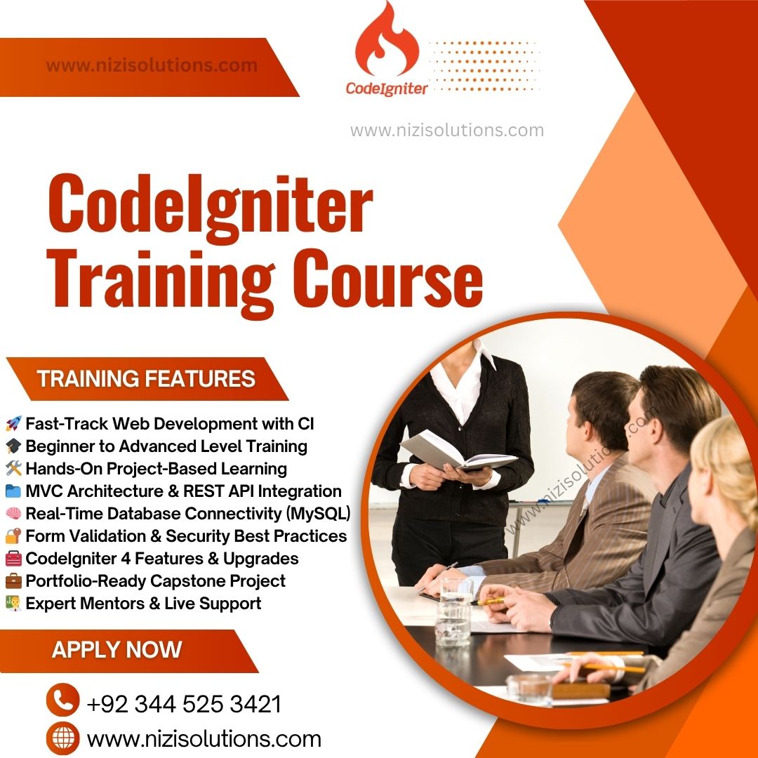 nizisolutions's tweet image. nizisolutions.com/training/codei…
#CodeIgniterTraining #LearnCodeIgniter #CodeIgniterCourse #WebDevelopment #PHPFramework #CodeIgniter2023 #CodingBootcamp #DeveloperTraining #CodeIgniterTips #WebDevCourse #ProgrammingSkills #CodeIgniterExperts #TechEducation #CodeWithCodeIgniter