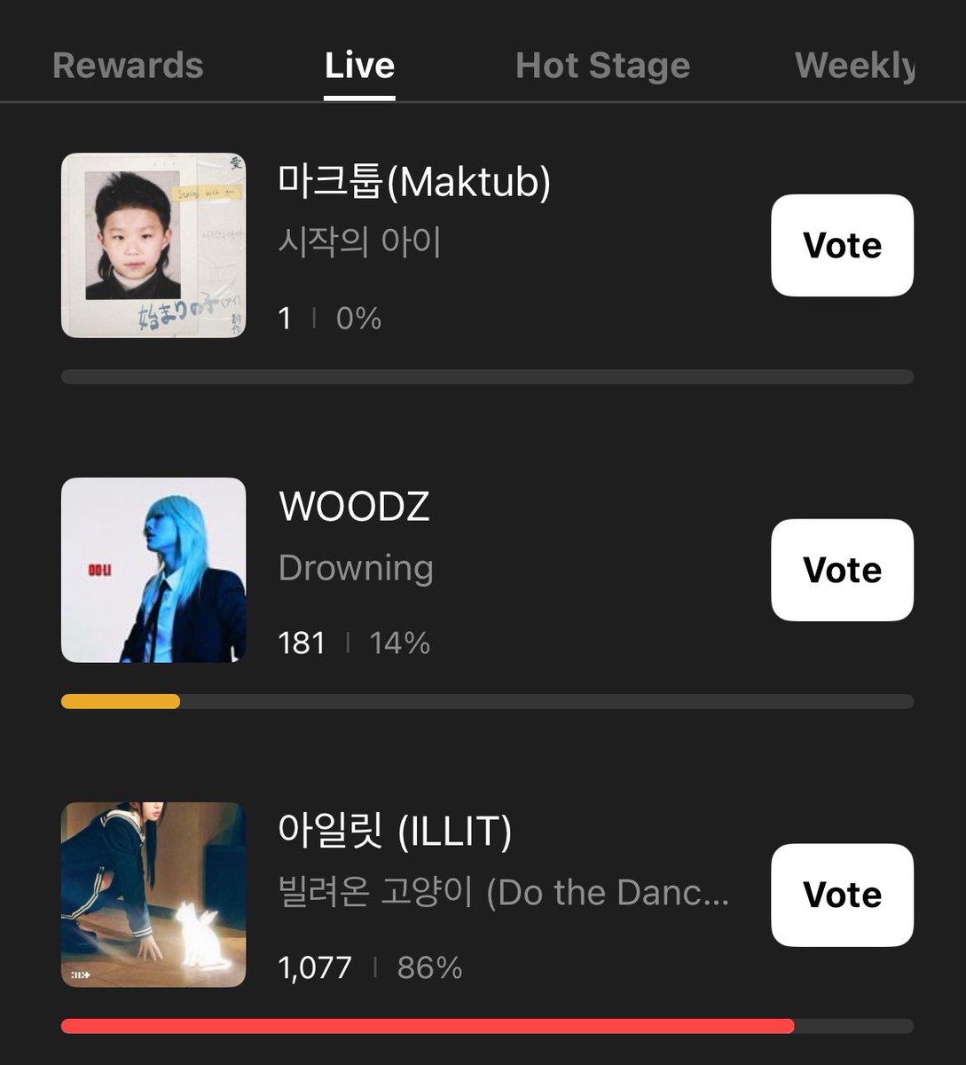 gllitvoting's tweet photo. [📢] INKIGAYO LIVE VOTE Ep. 1273

Live voting for today’s Inkigayo in Higher app is now open! Cast your 250 rubies for each account now ‼️

🔗: https://t.co/ZJEgtTrWln https://t.co/2AHUs9qo3j