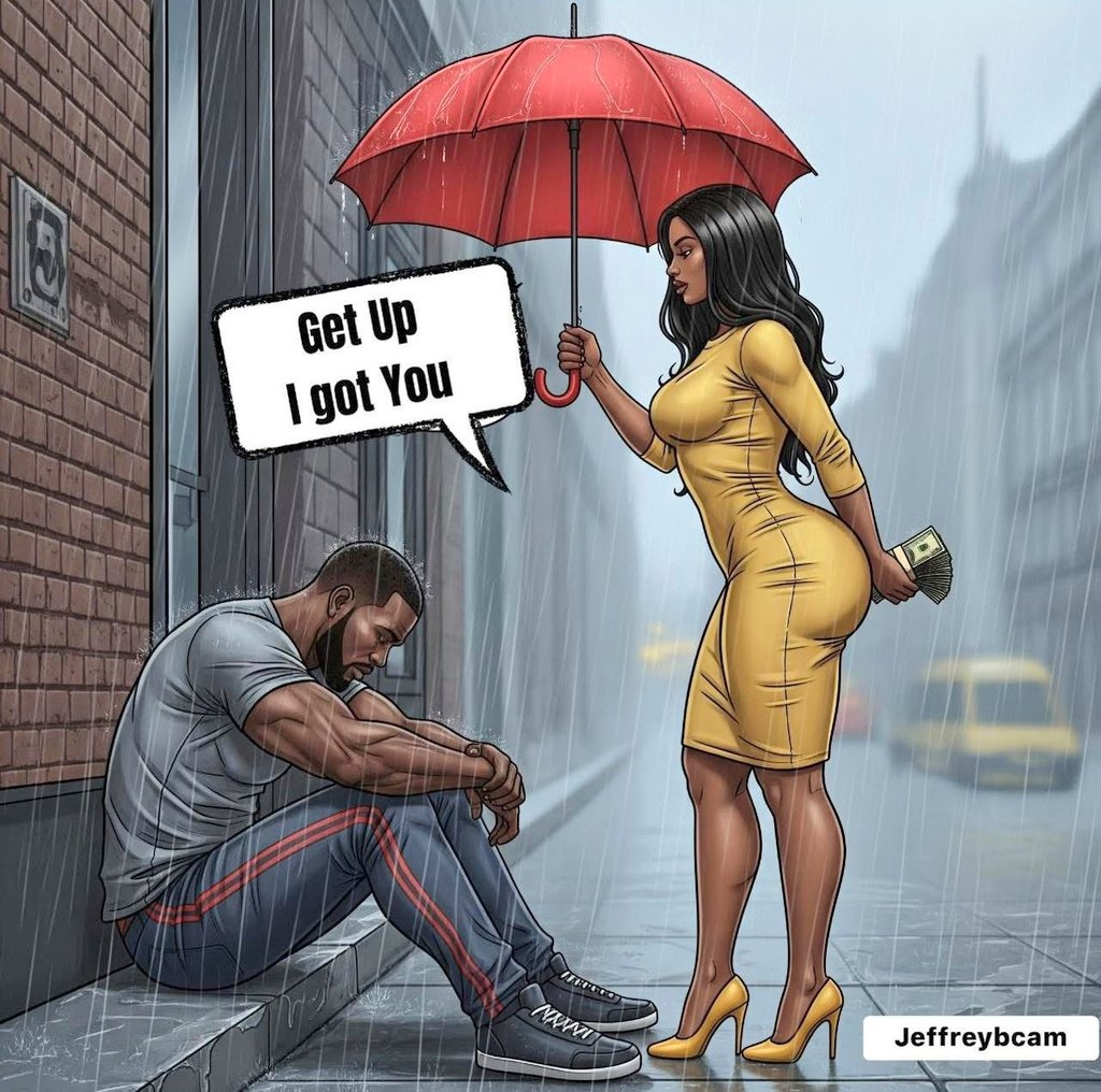 GodPenuel's tweet image. I don't think women should support men when they are down.
I think men must move in with family or friends, & lift themselves up.
It emasculates men to have their women looking after them & most women are not equipped to respect men thru this phase.
You can visit her, tho.
