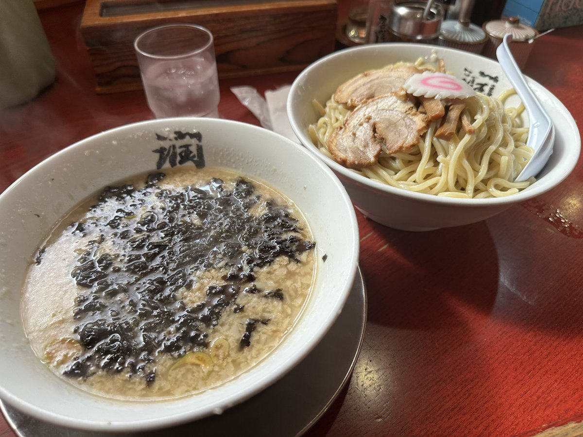 らーめん処潤　つけそば　うまい