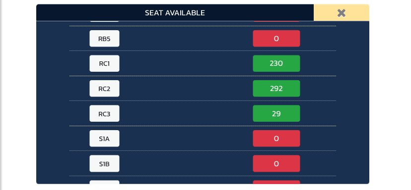 บัตรเหลือเยอะมาก ㅠㅠ ทุกคน โซนนี้ติดจอ + เห็นรถรางชัดมาก ๆๆๆ ไปหาน้องดรีมกันนะคะ 💧ㅅ💧 ถ้าสเตเดี้ยมนี้ไม่มีที่ว่างคงจาสวยมาก ๆๆๆ แน่ ๆๆ
