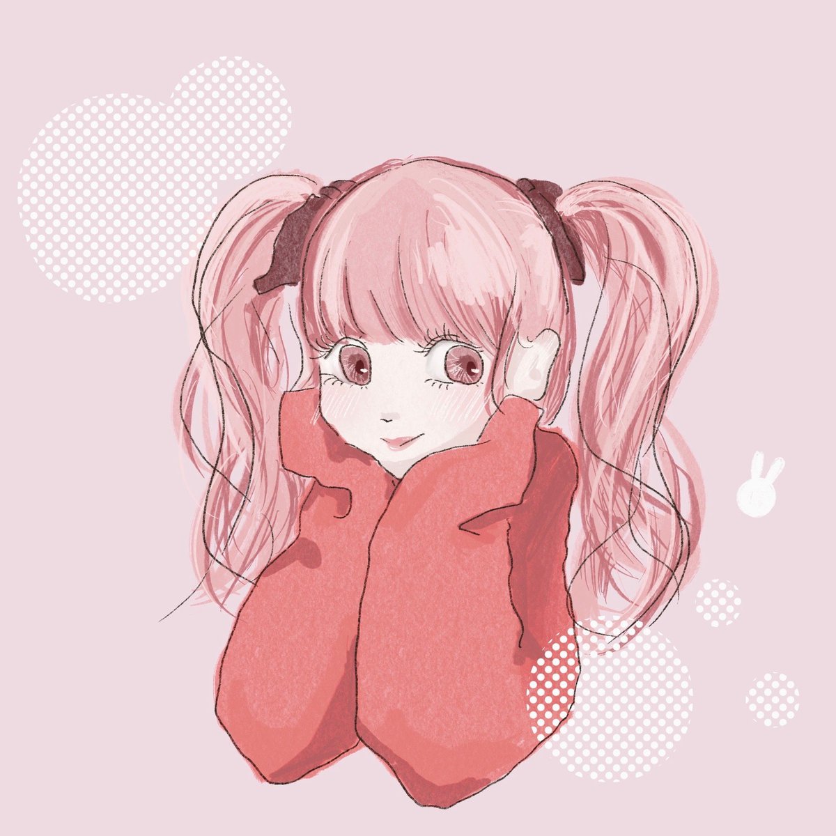 azumatamaki's tweet photo. cute...♥ˎˊ˗ 

#らくがき　#ピンク https://t.co/RKmCJKmiNx