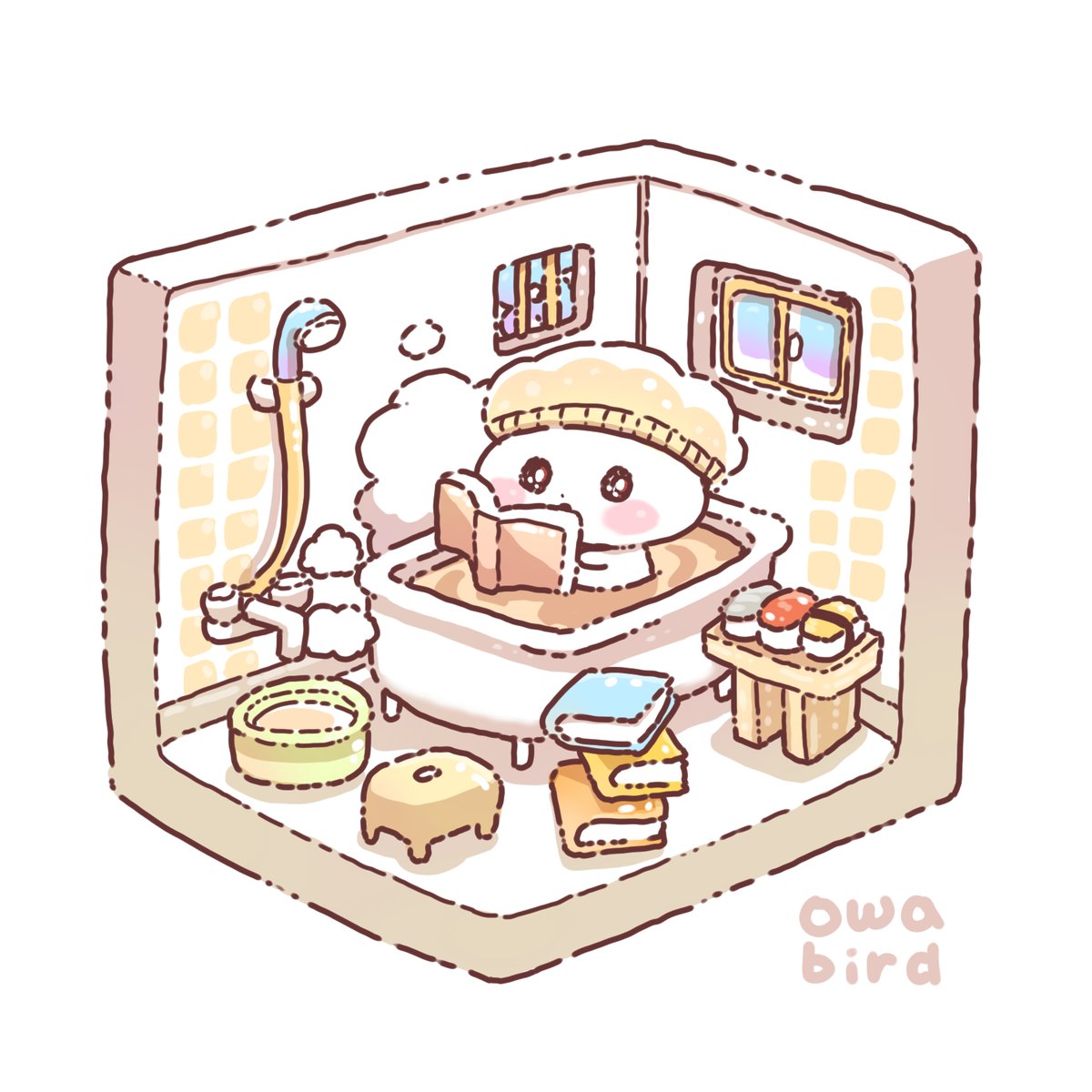 owabirdofficial's tweet image. #イラスト
#illustration