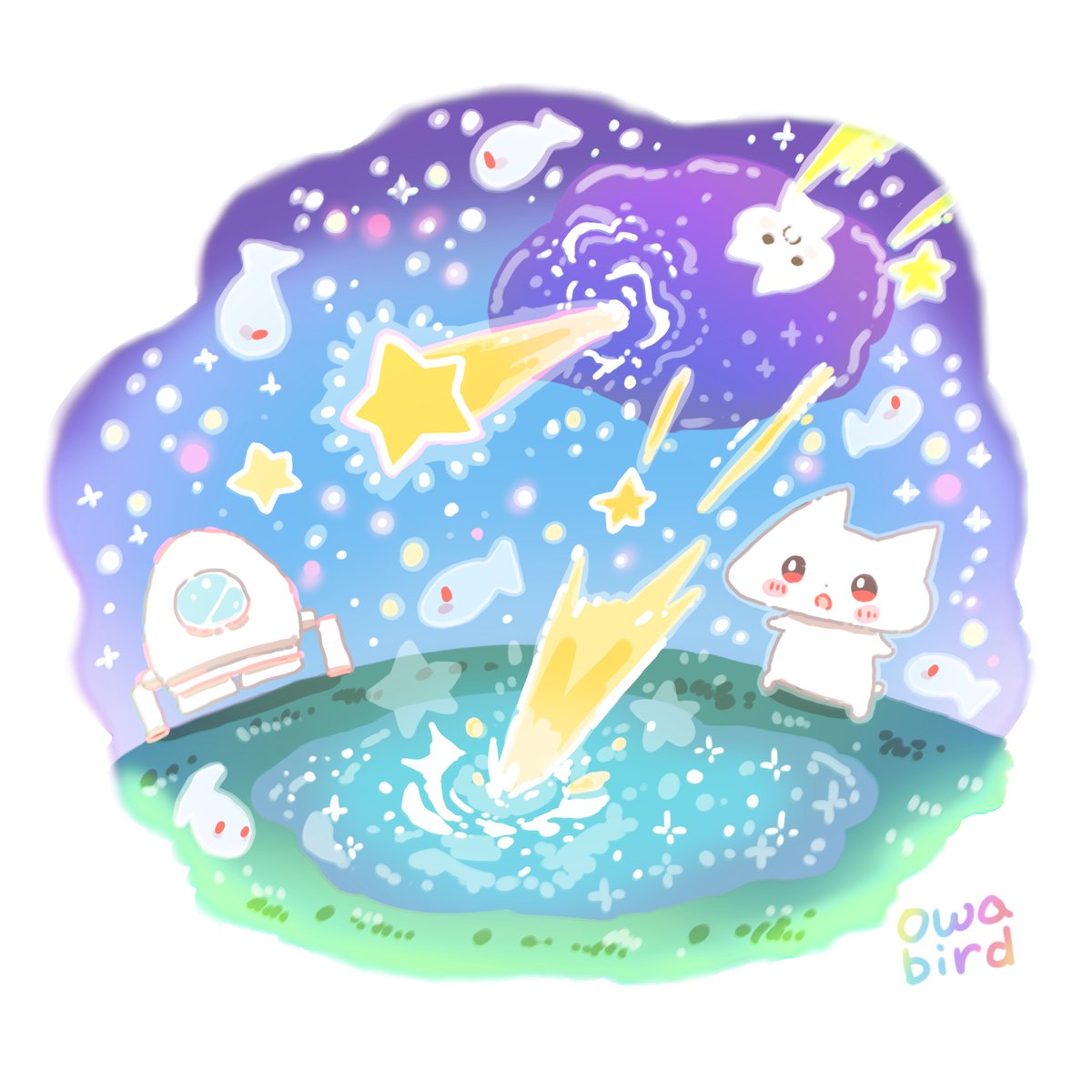 owabirdofficial's tweet image. #イラスト
#illustration