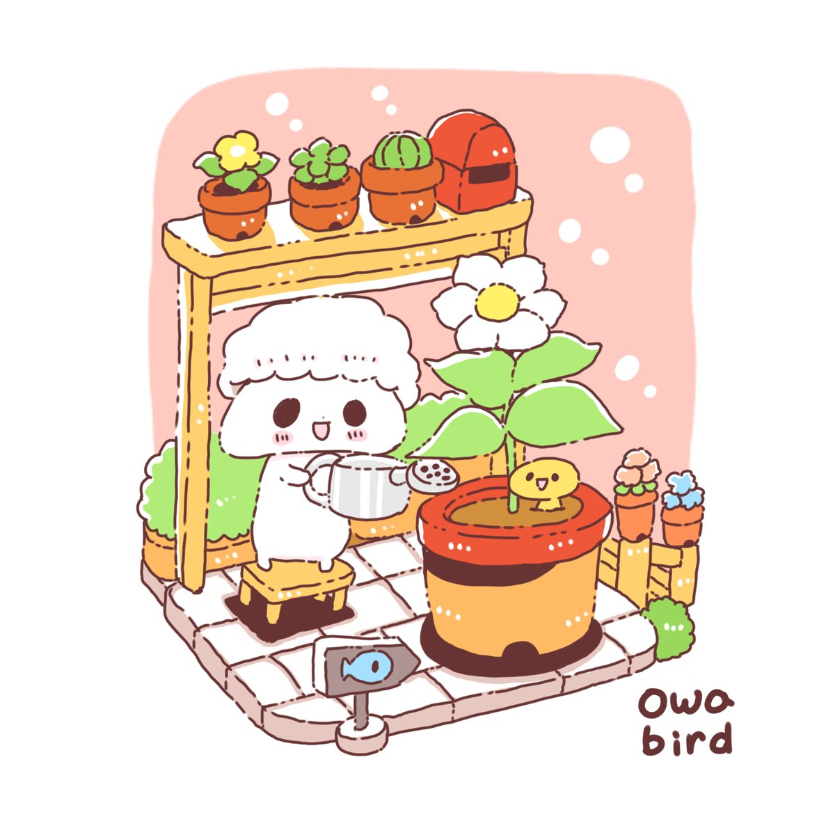 owabirdofficial's tweet image. #イラスト
#illustration