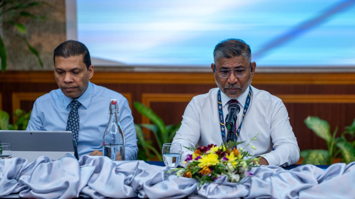 MACLmedia's tweet photo. Our CEO & Managing Director, as Chairman of MNATS, attended the first Annual General Meeting of MNATS alongside Managing Director Ibrahim Thoha. In his remarks, he highlighted the company’s focus on achieving profitability within the year.
#MACL https://t.co/MaP5XMHAIL