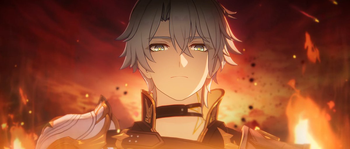 Phainon: “I will NEVER submit to this idea of fate. NEVER”

The Oath:
Every Kaslana Bold Must Live by Their Oath. Purge the vile Honkai and smash the False gods.

Your Sires Sleep in the Fields As Humanities Brave Shields, By the Judgement of Shamash

Kaslanas Die and NEVER Yield