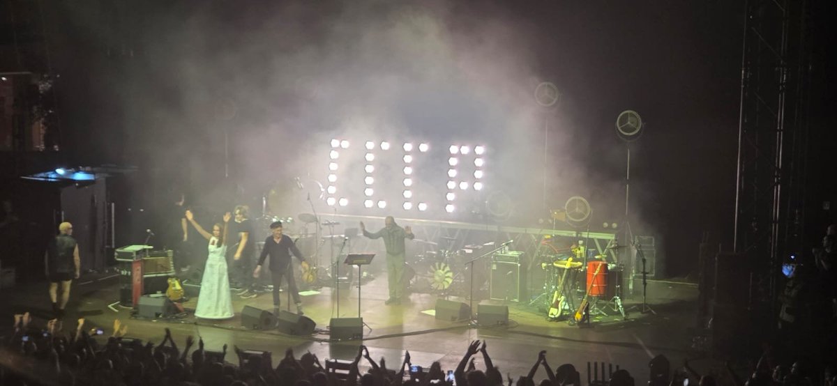 AlessandroCochi's tweet image. #CCCP dicono ancora la loro. Qui all'#Auditorium Parco della #Musica dopo ippodromo Capannelle lo scorso anno.  Non scioglietevi ! #LindoFerretti  #rock in #Roma #Estate #giugno (📷marco Villa)