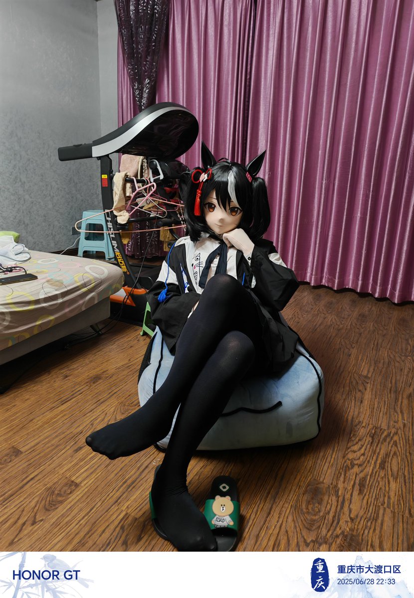 学成熟大人学不成，学的好憨
#kigurumi #赛马娘