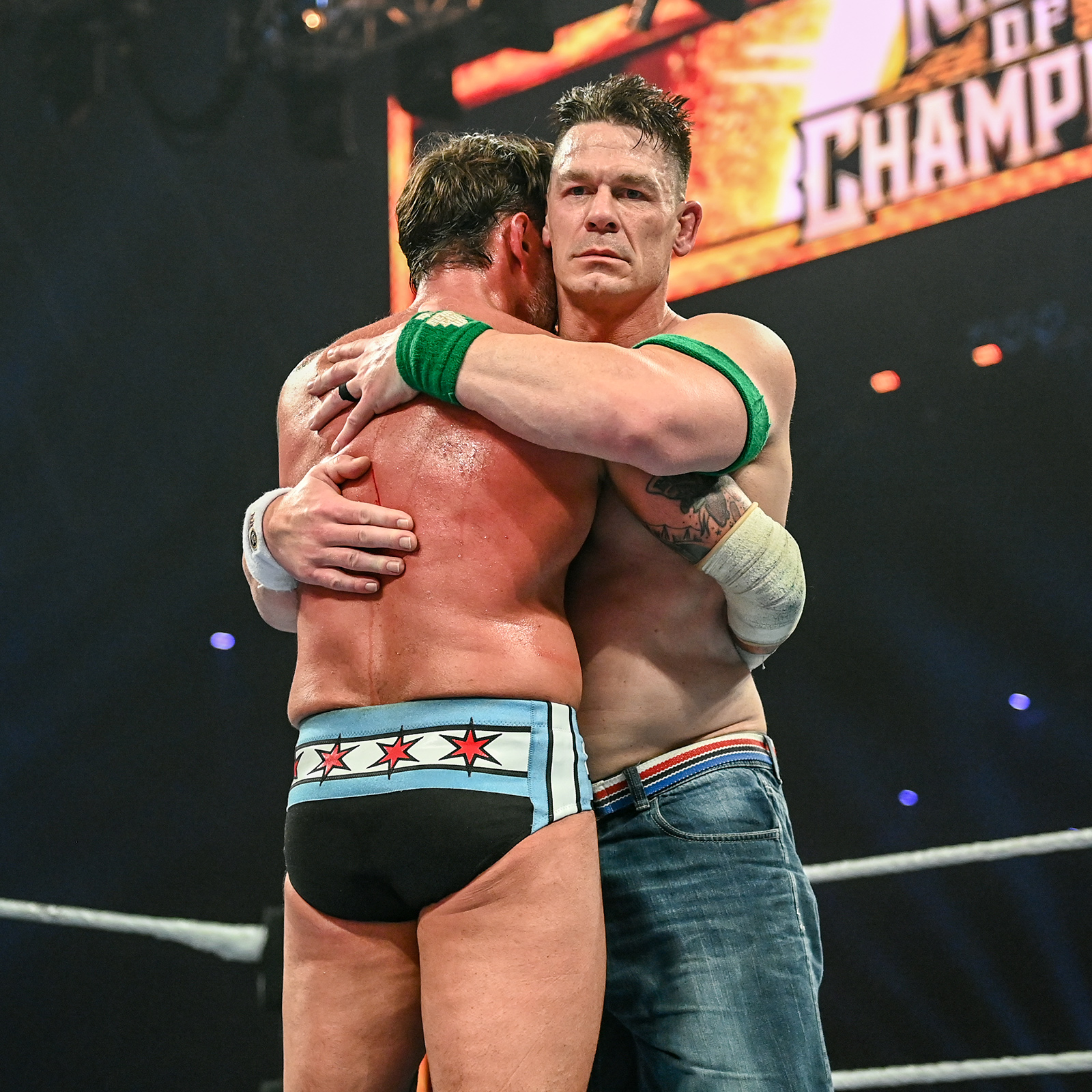 WWE ジョンシナ　CMパンク　サイン AEW WWE ジョンシナCMパンクサイン AEW
