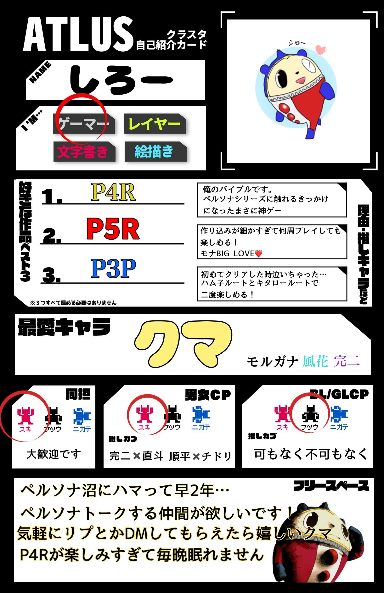 しろー on X: 
