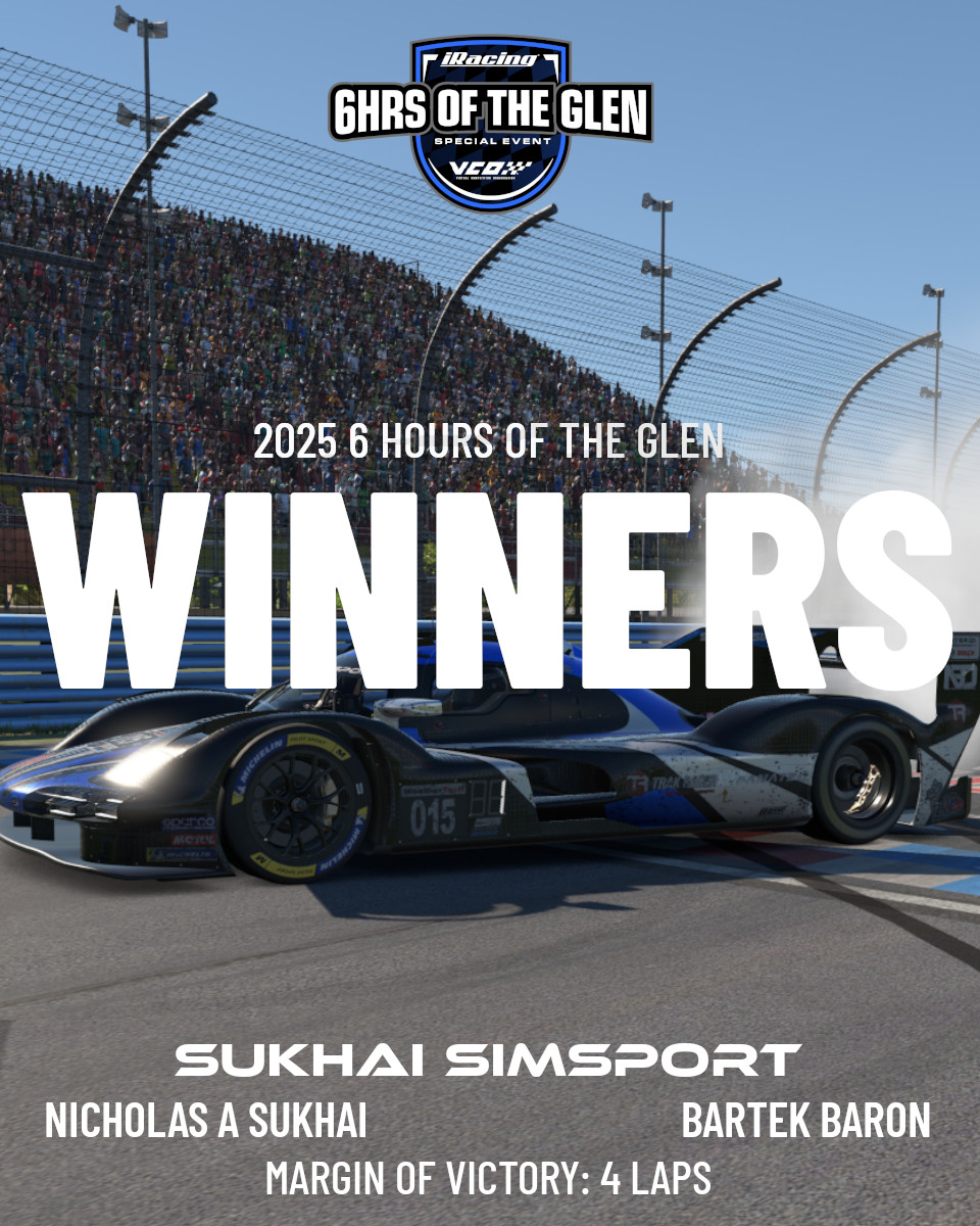 SukhaiSimsports's tweet photo. 🏆Winners In Watkins Glen🏆 @iRacing https://t.co/EQsIIs79iM