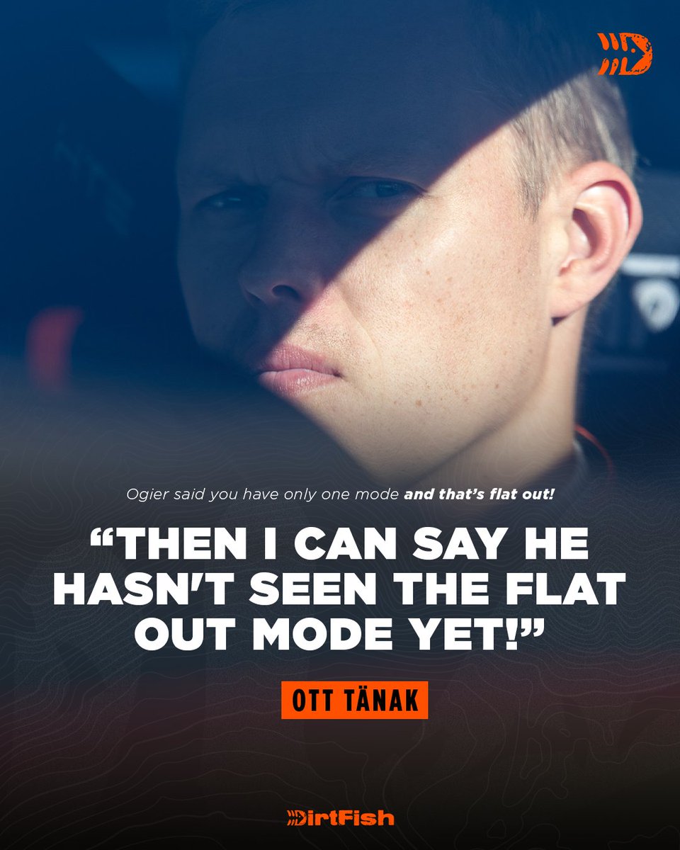 Sébastien Ogier - you ain't seen nothing yet! 👀🌶️

Another stage win moves Ott Tänak 6.3s clear on Super Sunday and 49.9s ahead overall 📊