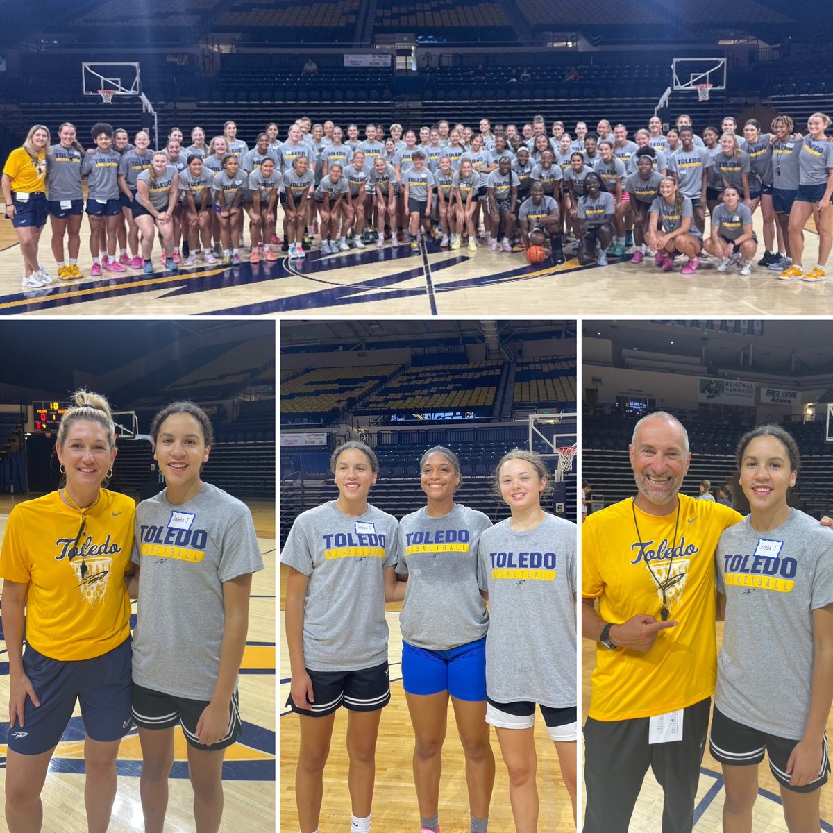Jayda Johnson (@jaydabball) on Twitter photo Had a great time at the <a href="/ToledoWBB/">Toledo Women's Basketball</a> Elite Camp today. Thanks <a href="/G_Bogg/">Ginny Boggess</a>, <a href="/CoachGeoff_/">Geoff Lanier</a>, <a href="/coach_tk_/">Takima Keane</a> and <a href="/CoachHYohn/">Hailey Yohn</a>. Looking forward to coming back to see the team in action. <a href="/Legends_Bball/">Legends U Basketball</a> <a href="/BryceMcKey/">Bryce McKey</a> <a href="/DrewFladung/">Drew Fladung</a> Had a great time at the <a href="/ToledoWBB/">Toledo Women's Basketball</a> Elite Camp today. Thanks <a href="/G_Bogg/">Ginny Boggess</a>, <a href="/CoachGeoff_/">Geoff Lanier</a>, <a href="/coach_tk_/">Takima Keane</a> and <a href="/CoachHYohn/">Hailey Yohn</a>. Looking forward to coming back to see the team in action. <a href="/Legends_Bball/">Legends U Basketball</a> <a href="/BryceMcKey/">Bryce McKey</a> <a href="/DrewFladung/">Drew Fladung</a>