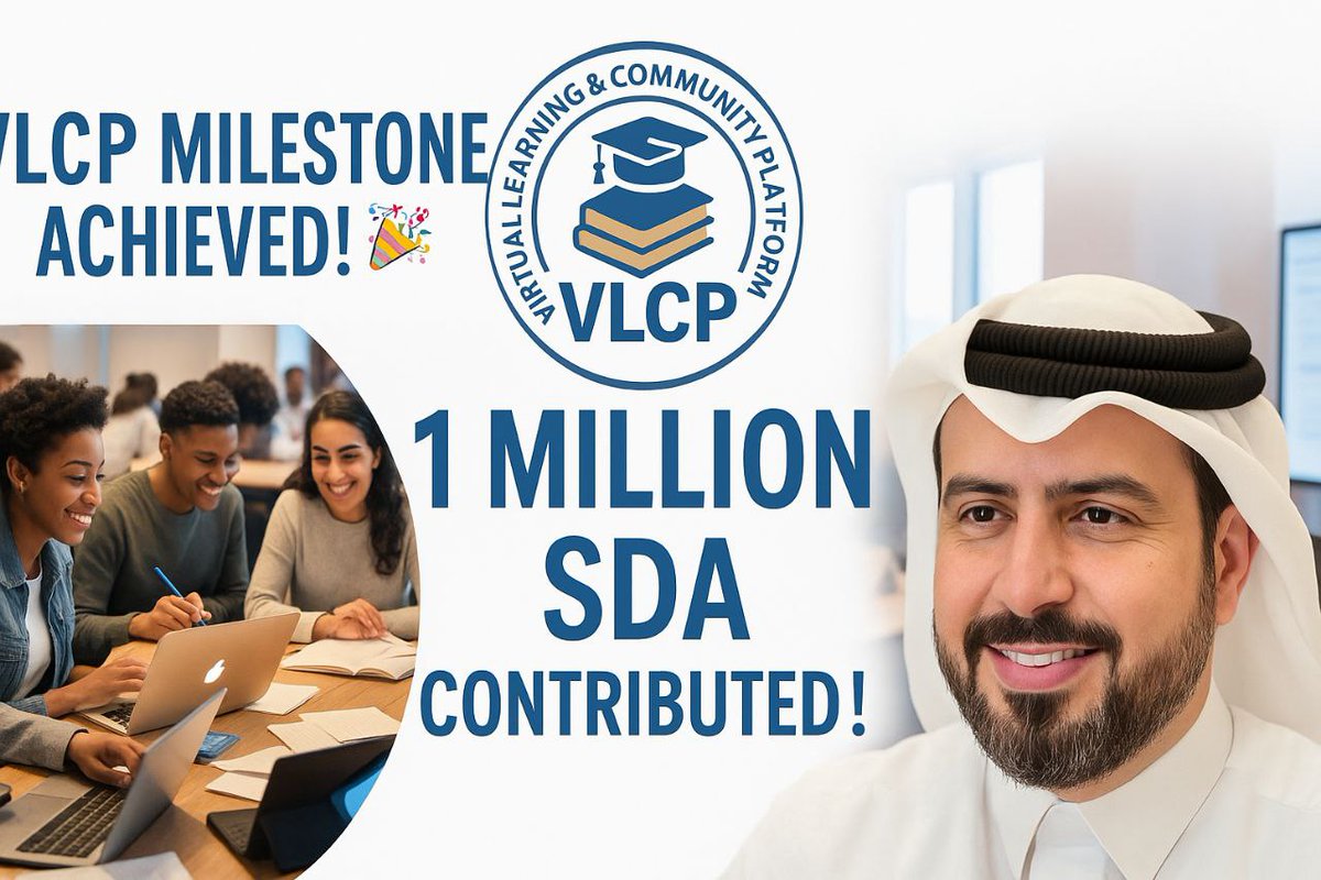 fireflygold09's tweet photo. π¨ Only 2 days left!
Our Virtual Learning & Community Platform just hit 1M+ SDA contributions! ππ
Thank you for believing in a smarter, united, and Shariah-compliant future.
Be part of this revolution before it closes!
Don't miss the opportunity !!Β‘ π
#VLACP #1MSDA #HalalTech #EduRevolution #SidraChain
https://t.co/IkumcVekYk
Website link π
Telegram link π ( for community)