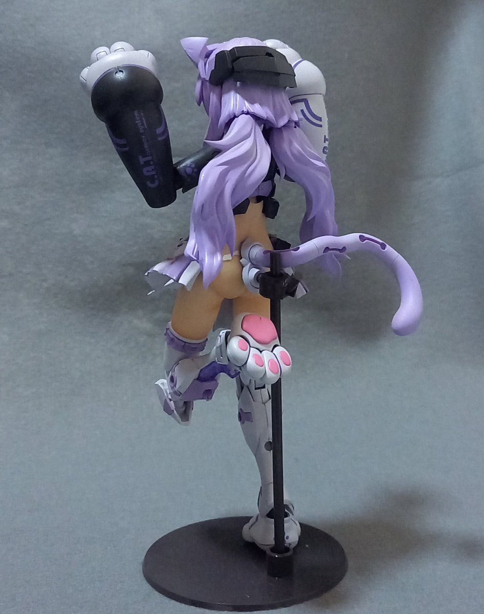 Gdb42Gh's tweet image. ドゥルガーI（ネコカブリーナ）
完成しました！
おかゆんの「ネコカブリーナ」MV衣装風カラーにしてみました