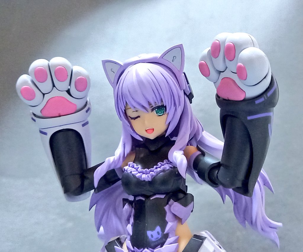 Gdb42Gh's tweet image. ドゥルガーI（ネコカブリーナ）
完成しました！
おかゆんの「ネコカブリーナ」MV衣装風カラーにしてみました