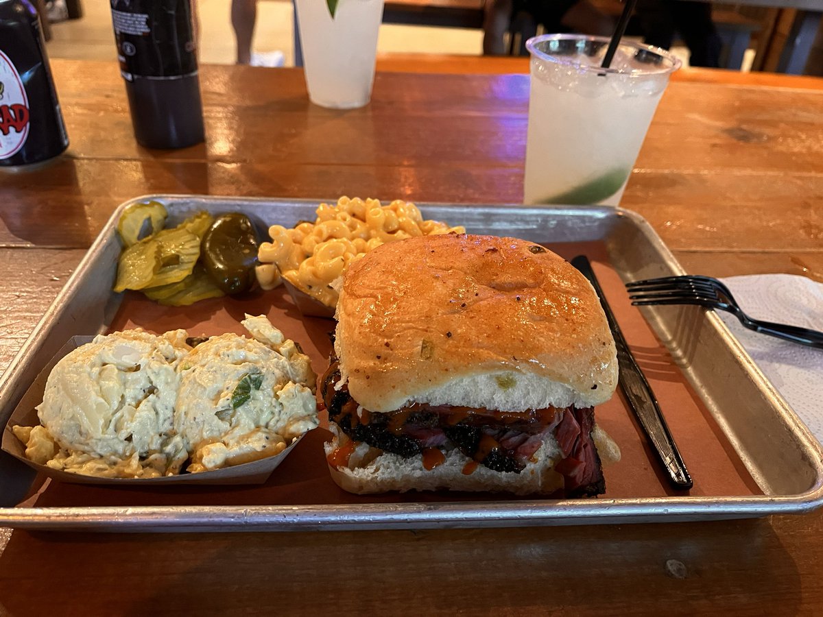 <a href="/PinkertonsBBQ/">Pinkerton's Barbecue</a> San Antonio. So yummy!