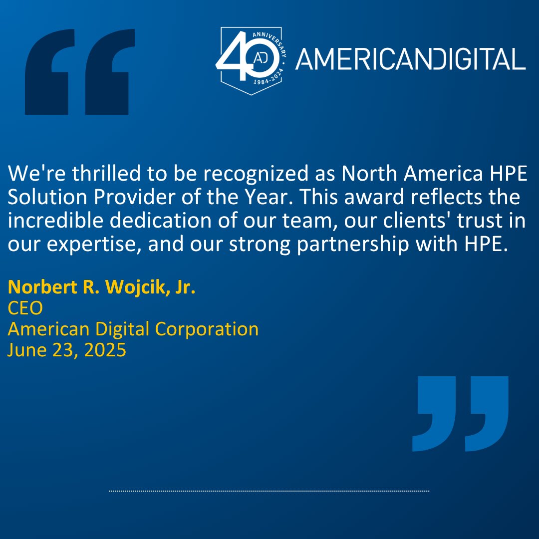 American Digital Corporation tweet media