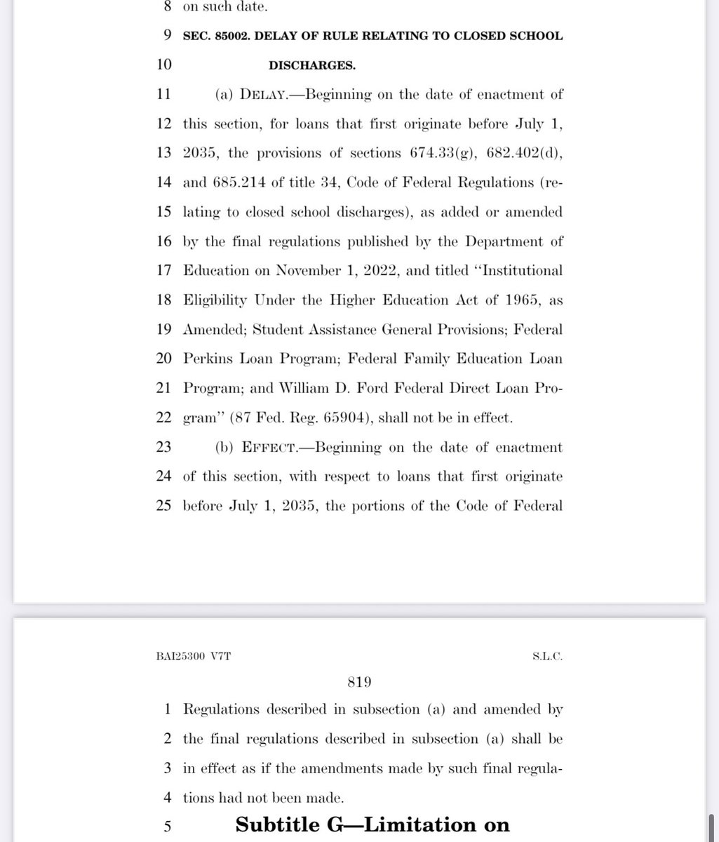 This dumb ugly bill delays protections for student loan borrowers until 2035, meaning if your school shuts down, you’re still stuck with the debt. Trump University was sued for fraud and settled for $25 million. But under this bill, you wouldn’t even get that chance.