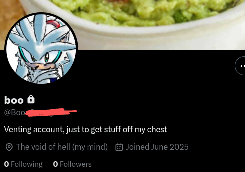 //this is the only hint anyone will get if they really wanna go through the hassle to see my thoughts
(There is a clue to the hidden part on one of my other accounts lol) BYE