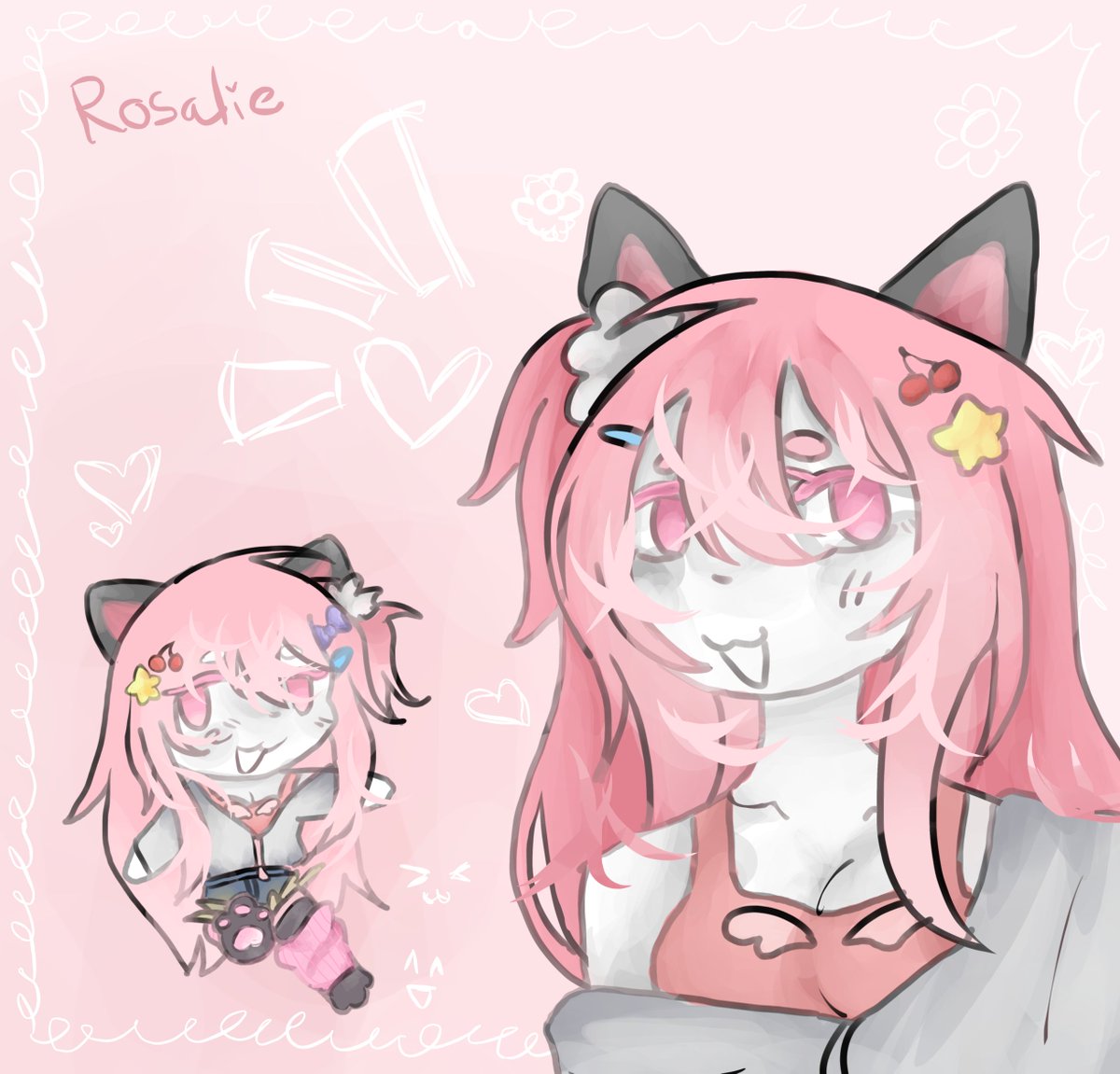 rattylynx's tweet image. 2025 vs 2024 #oc