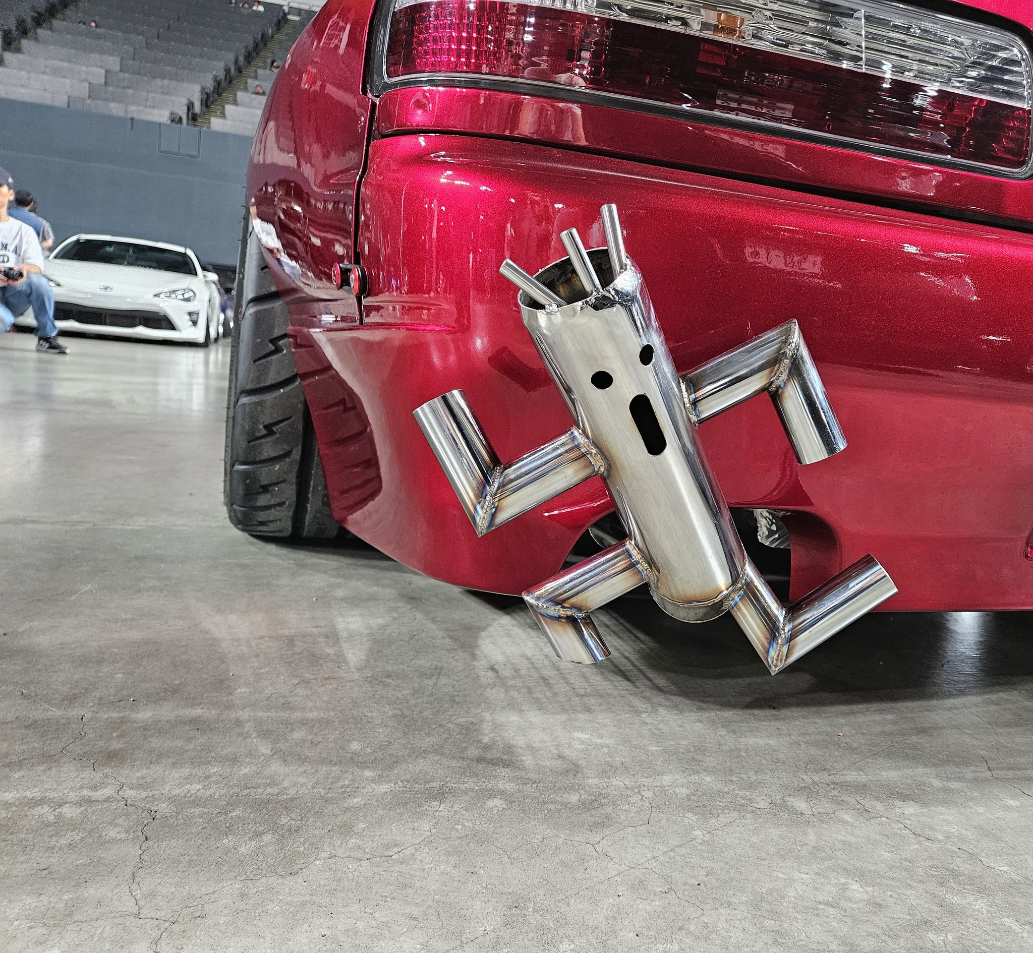 サザエの入れ歯　シェアードミンク　マフラー シェアード ミンク ロング ファー マフラー フリンジ付 : エル